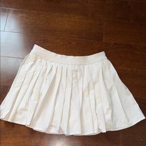 lululemon athletica White Pleated Skirt